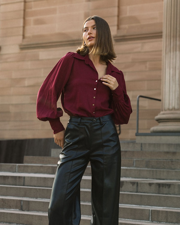 Josie Cuffed Shirt