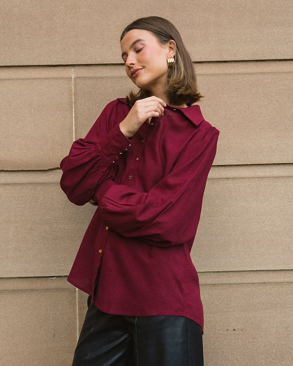 Josie Cuffed Shirt