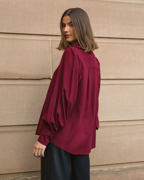 Josie Cuffed Shirt