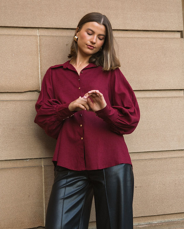 Josie Cuffed Shirt