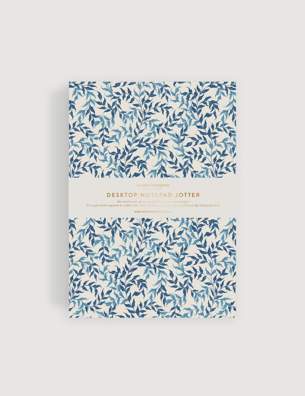 Desktop Jotter Notepad - Bluebloom Ivy