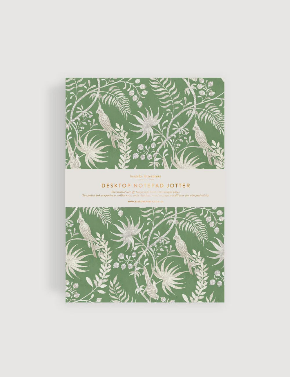 Desktop Jotter Notepad - Jardin Tropical