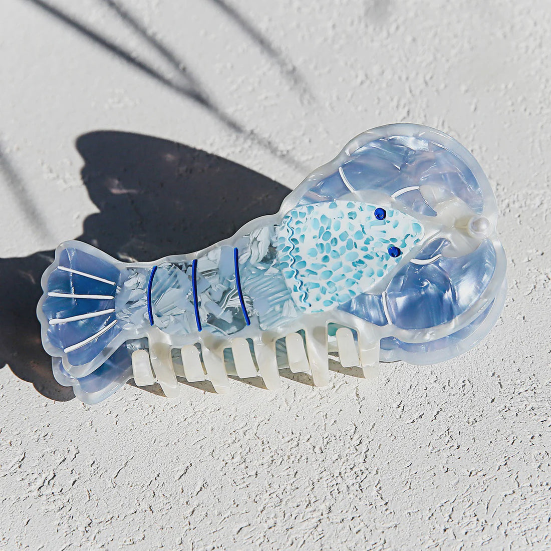 Lobster Blue Claw Clip