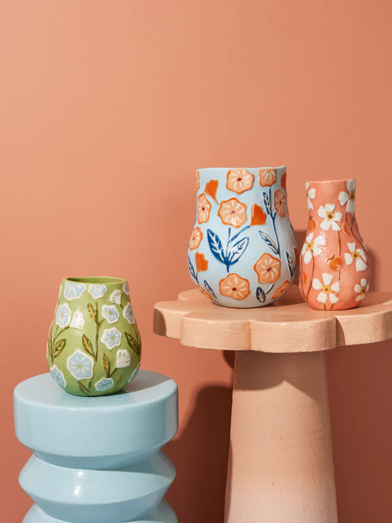 Juniper Vase - Blue
