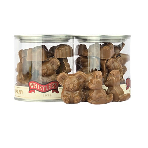 Kangaroo &amp; Koala Milk Chocolate Jar 120g