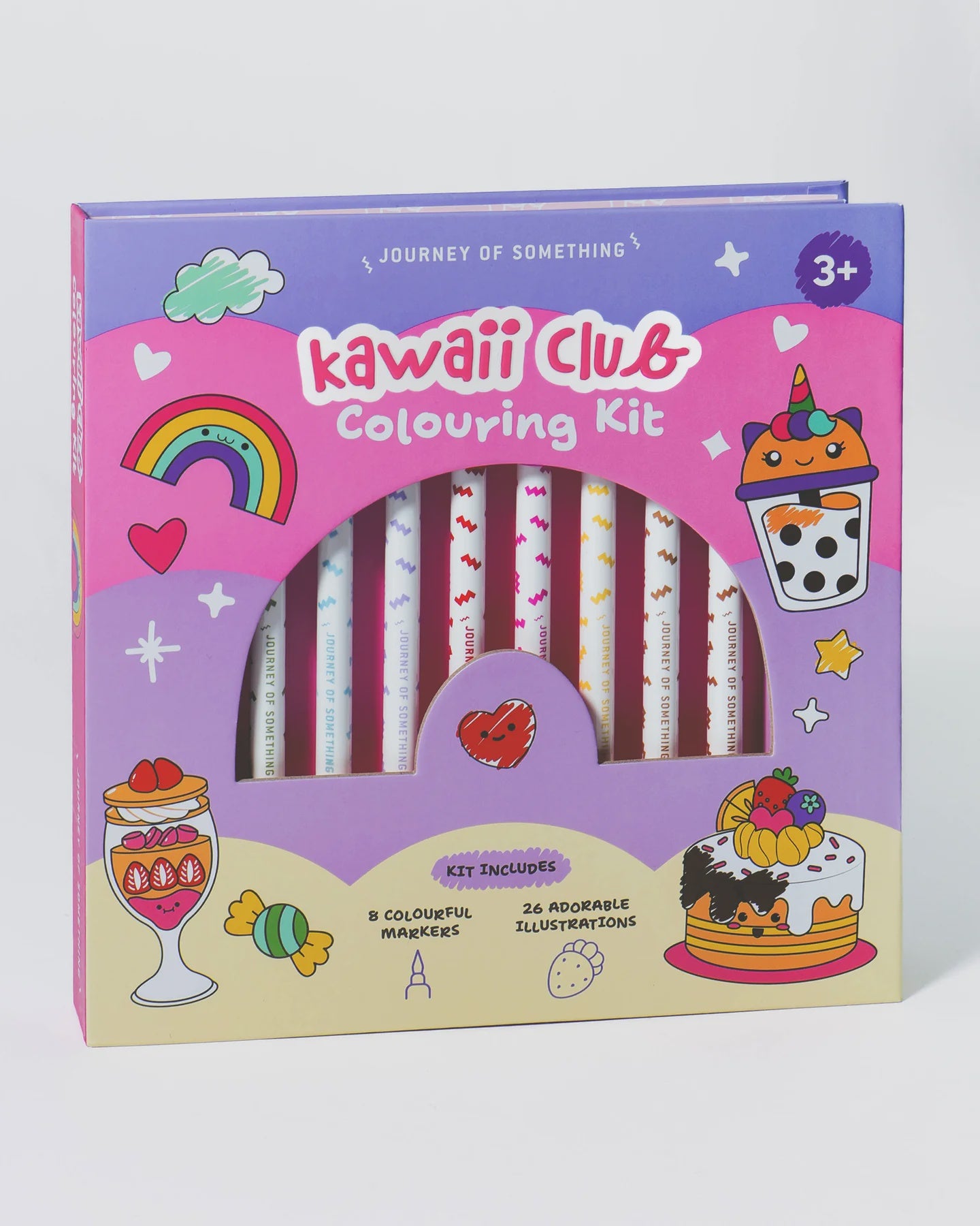Kawaii Club Colouring Set