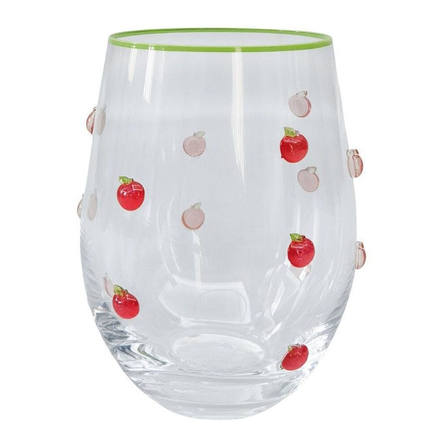 Kaya Stemless Glass - Apple