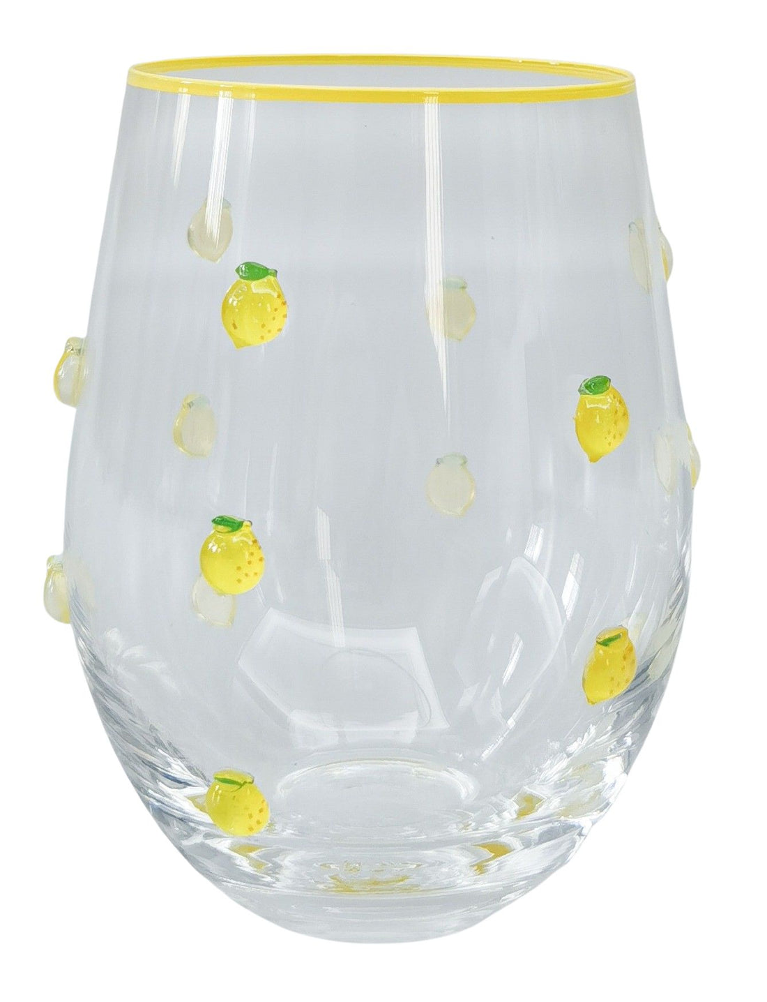 Kaya Stemless Glass - Lemons