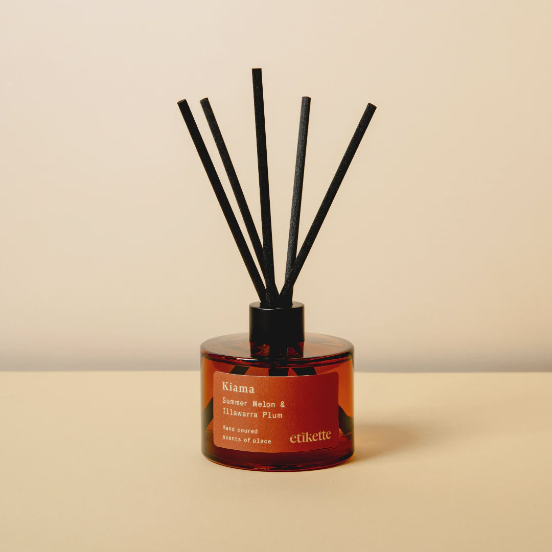 Eco Reed Diffuser- Kiama in Summer Melon &amp; Illawarra Plum