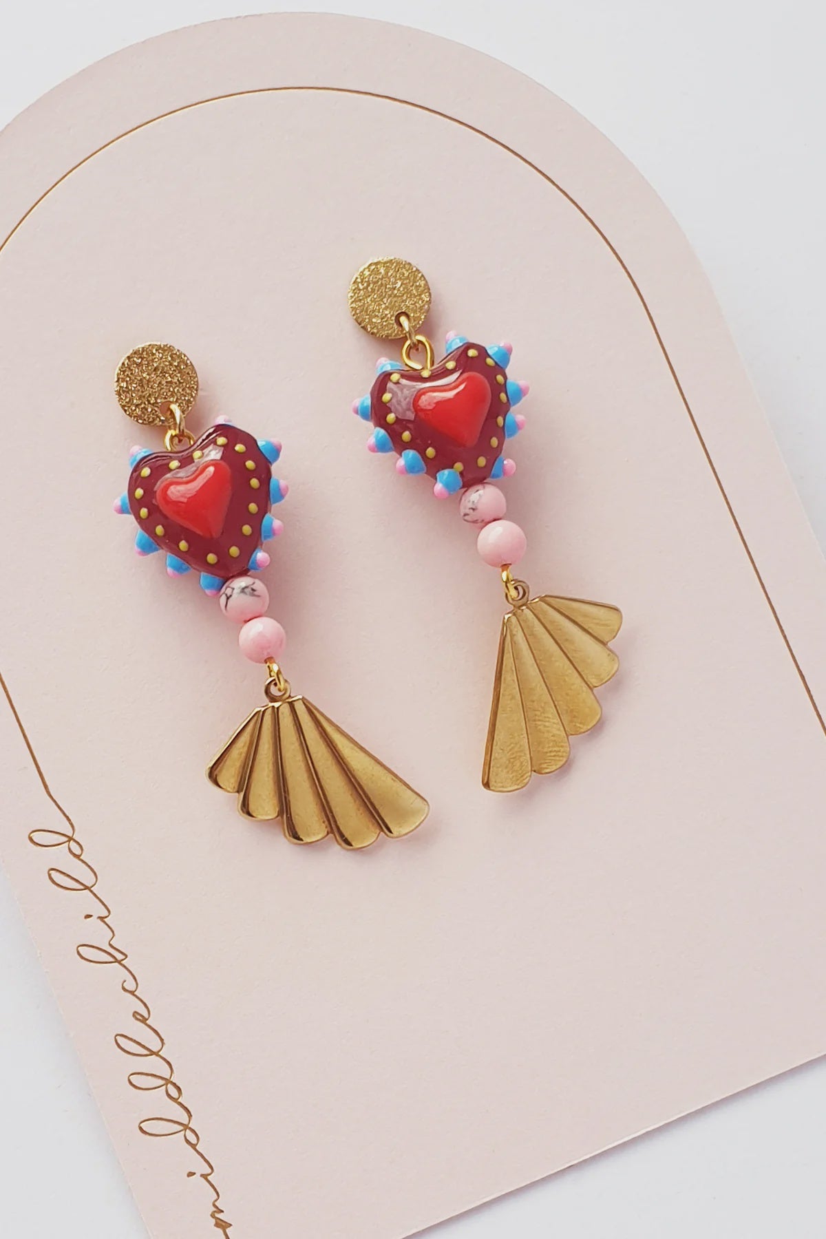 Kindred Earrings - Red
