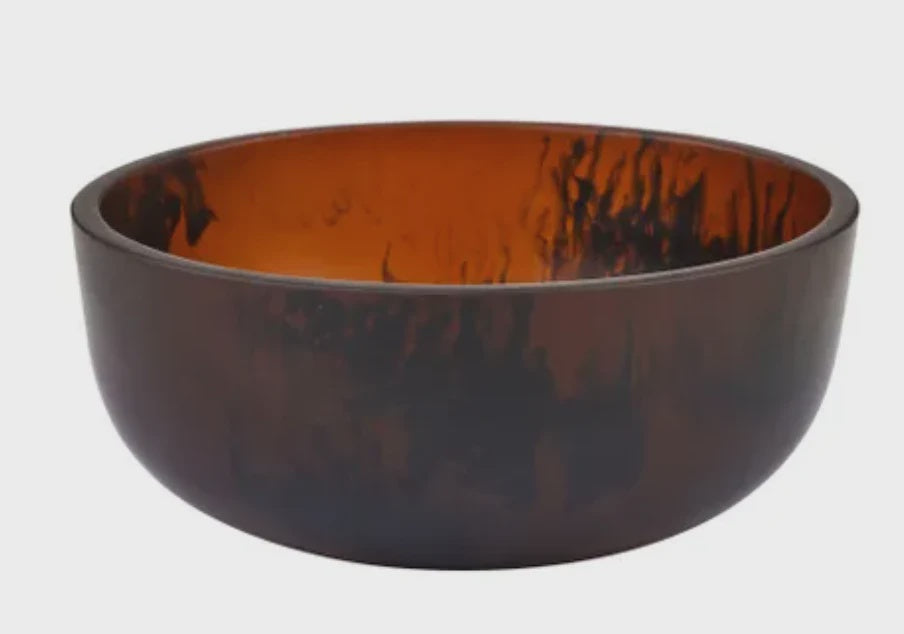 Kip Resin Salad Bowl - Tortiseshell