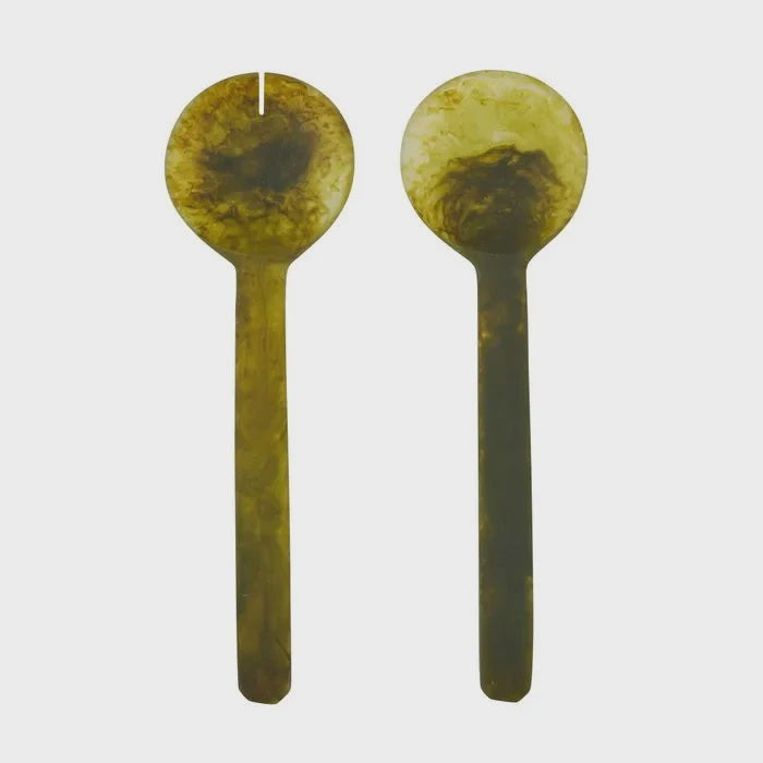 Kip Salad Servers Set of 2 - Pesto