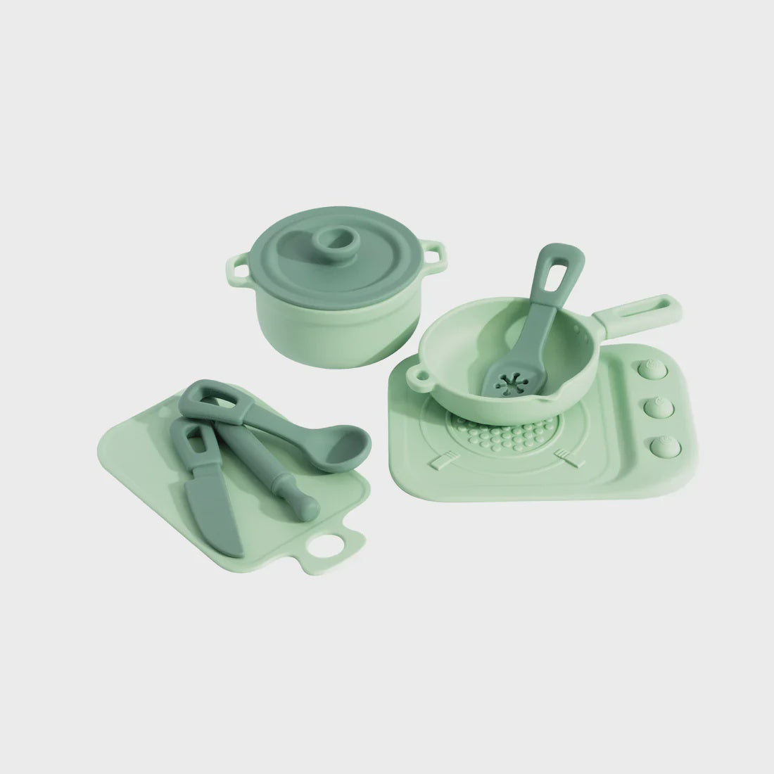 Silicone Kitchen Playset - 9 Piece