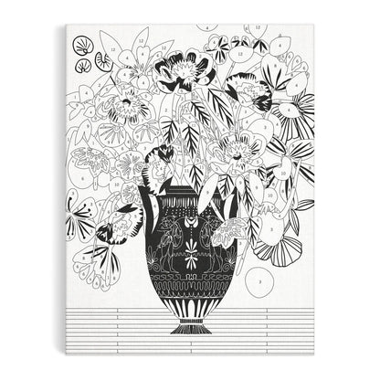 Kitty McCall Etruscan Vase Paint by Number Kit