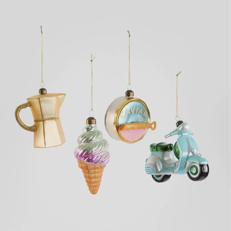 La Dolce Vita Decorations - Set of 4