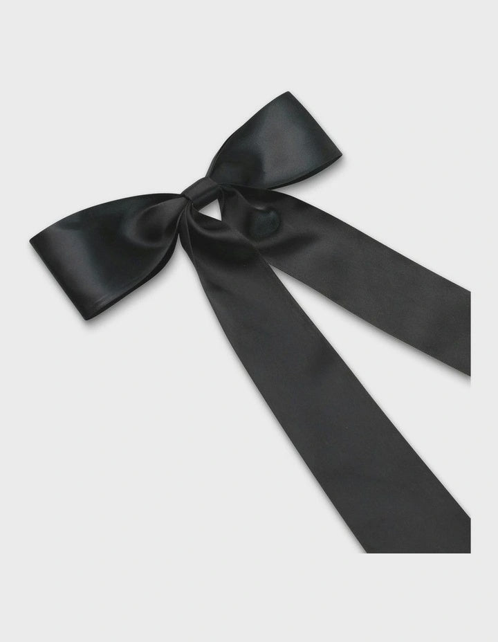 Lala Hair Bow - Black