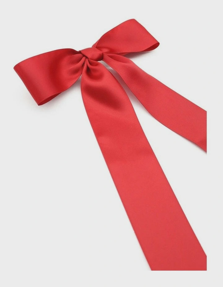 Lala Hair Bow - Red