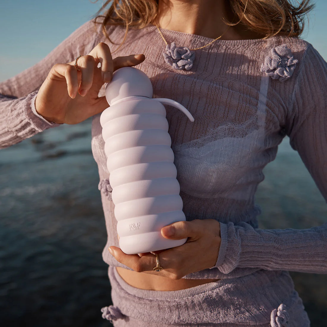 The Bubble - Lavender - Reusable Water Bottle 700ml