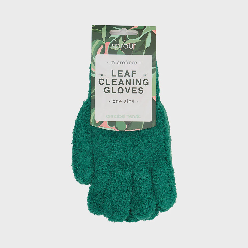 Sprout Microfibre Leaf Cleaning Gloves