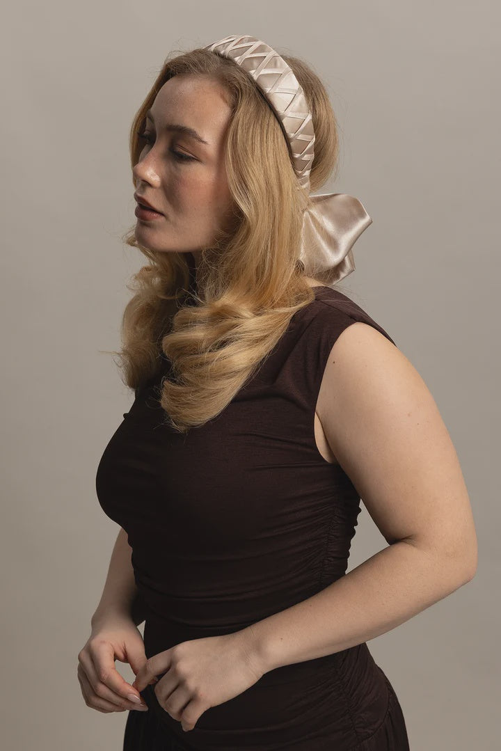 Leia Headband - Taupe