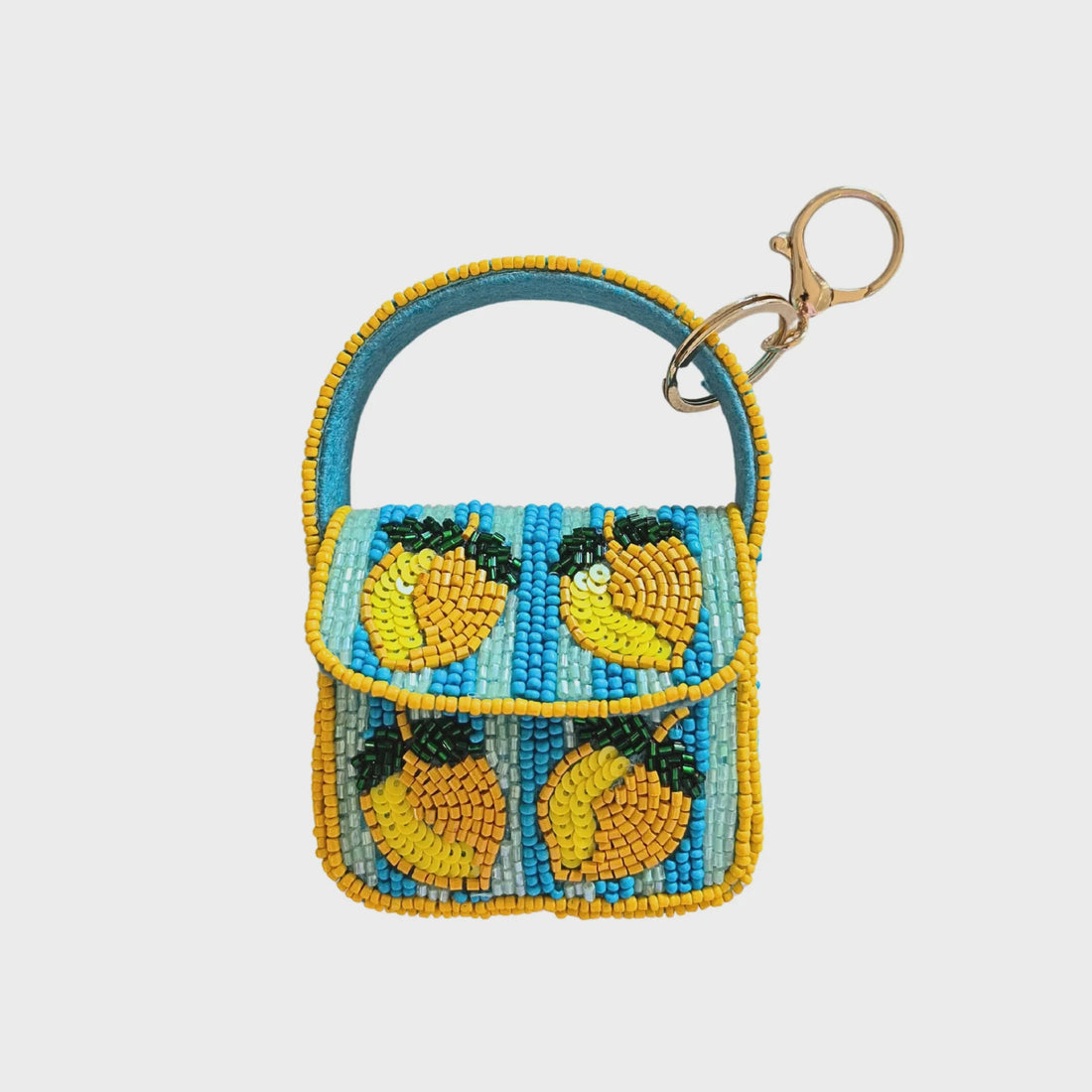 Lemon Mini Bag Keychain