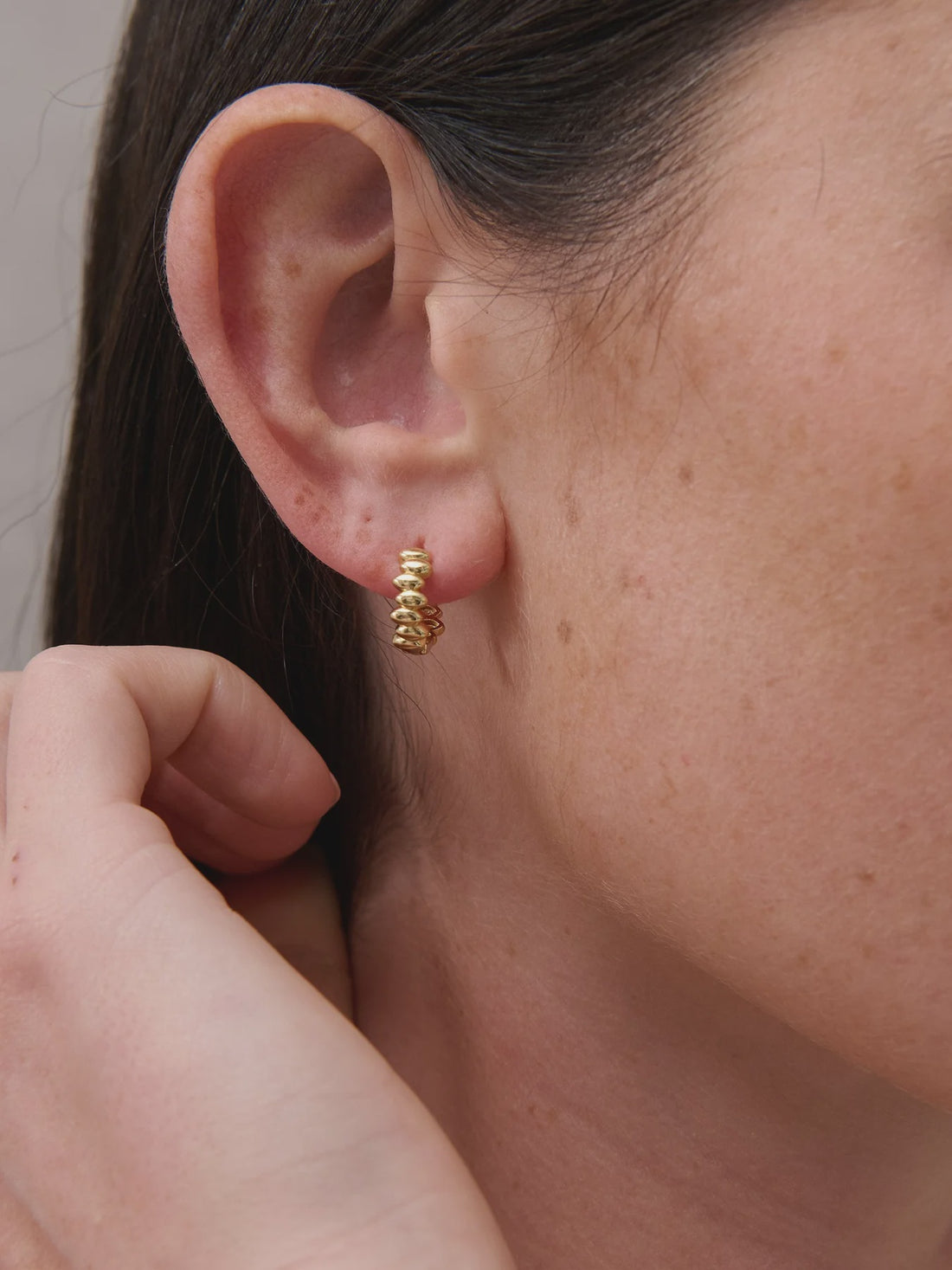 Leon Dainty Gold Earrings