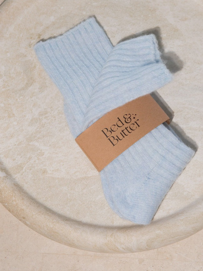 The Comfiest Socks Lite - Light Blue