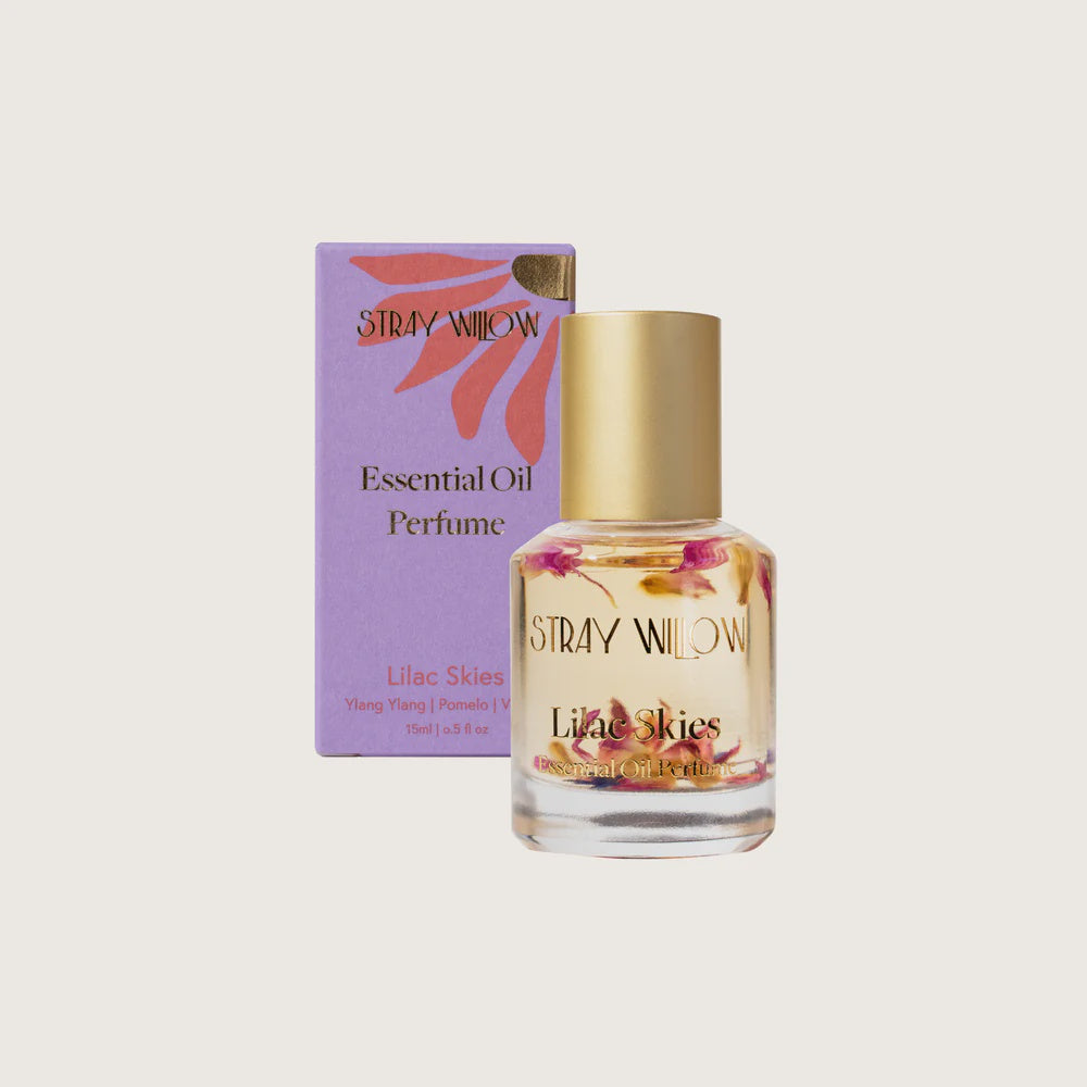 Essential Oil Perfume Roller - Lilac Skies