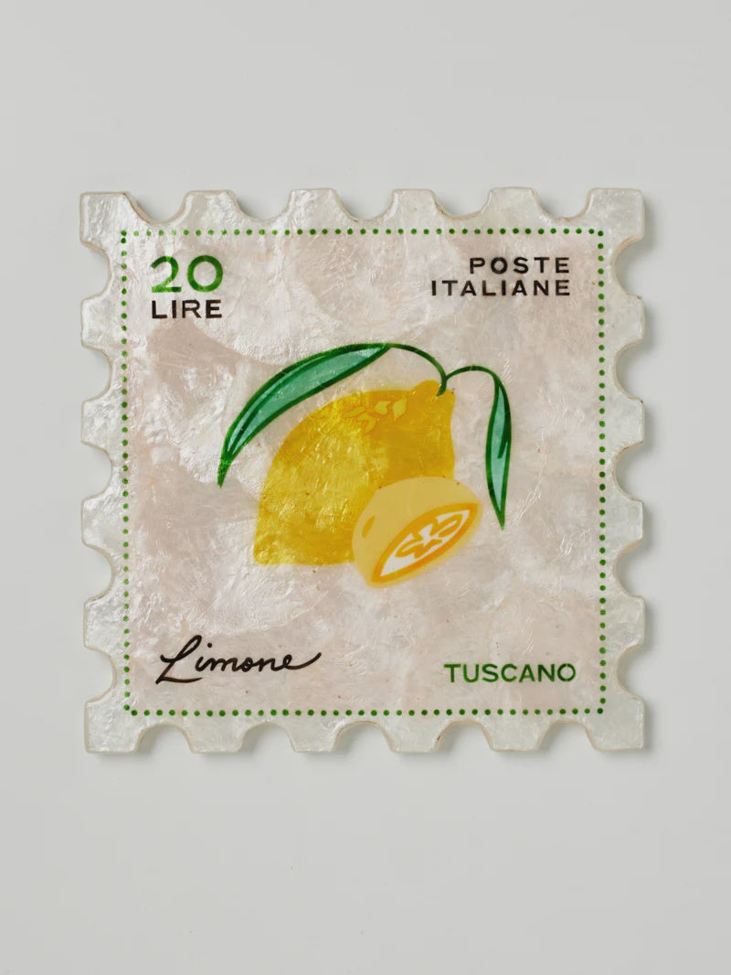 Limone Stamp Tile Wall lArt