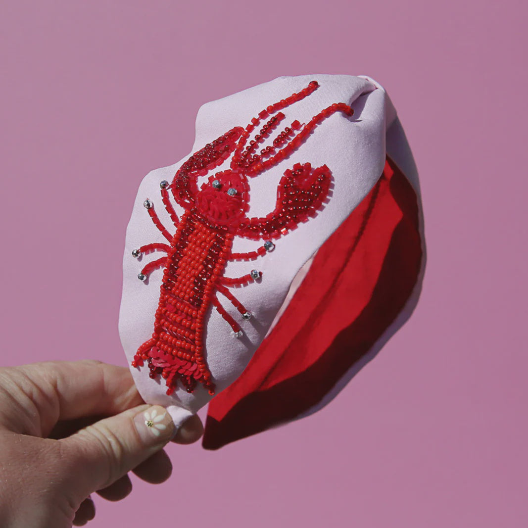 Lobster Beaded Headband