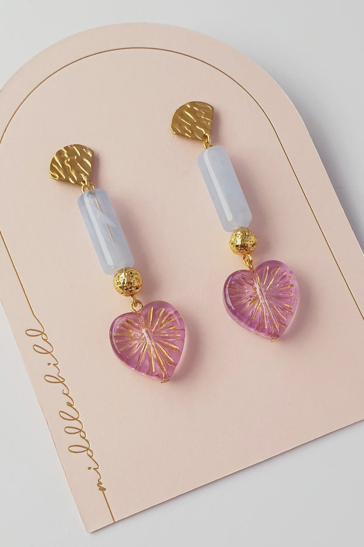 Lucky In Love Earrings - Blue