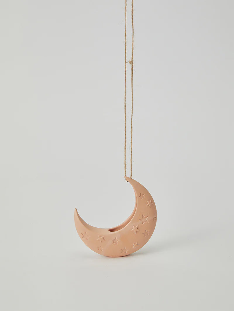 Luna Hanging Vase - Clay