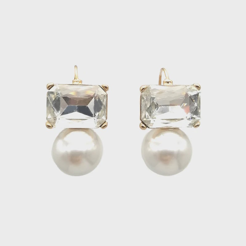 Maggie Earrings - Clear