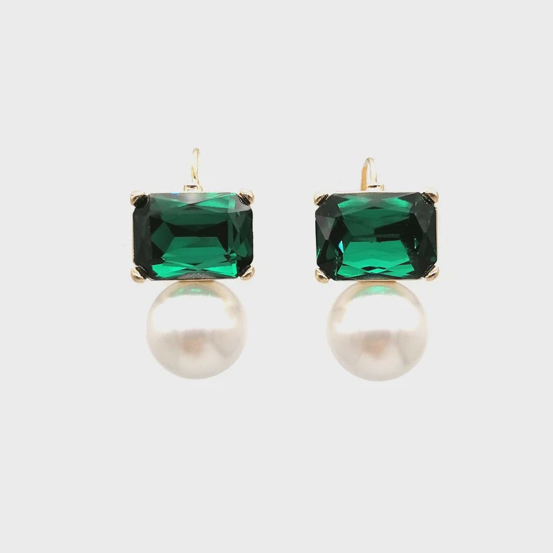 Maggie Earrings - Green