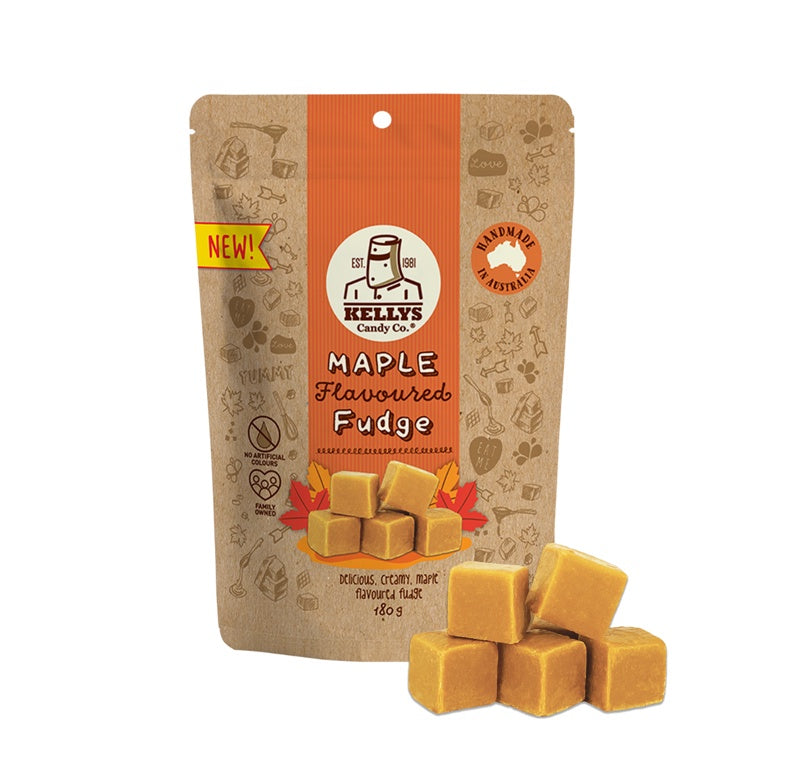 Kellys Candy Co Maple Fudge