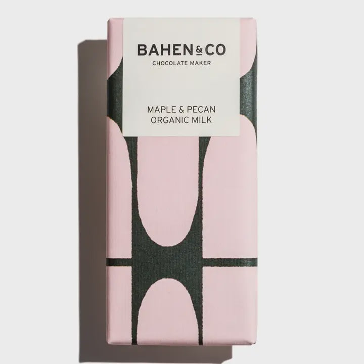 Maple &amp; Pecan Organic Milk Chocolate Bar