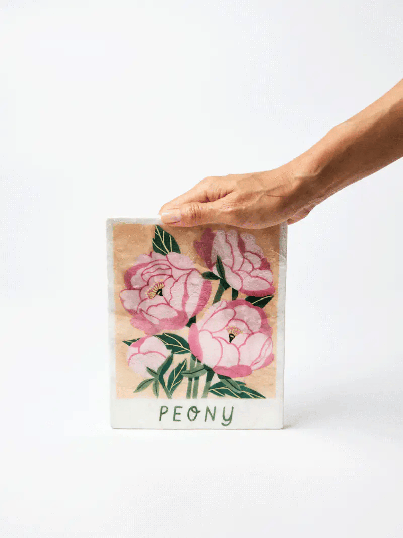 Market Wall Art - Peony