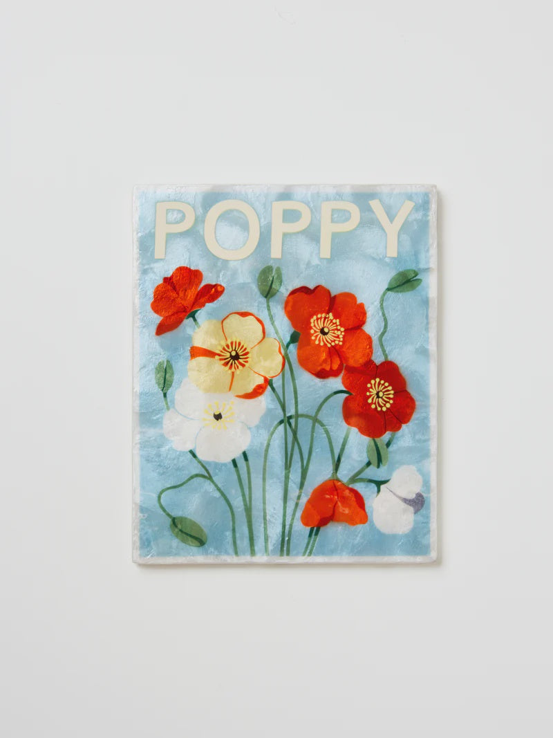 Market Wall Art - Poppy