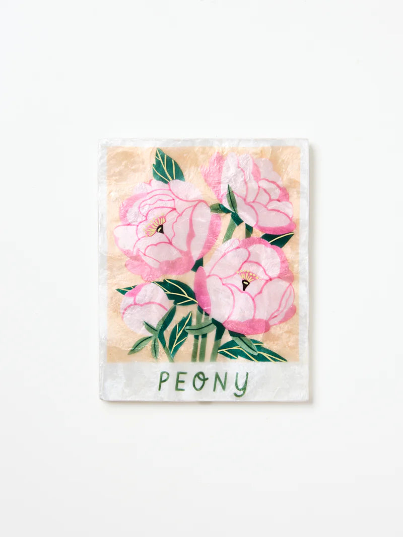 Market Wall Art - Peony