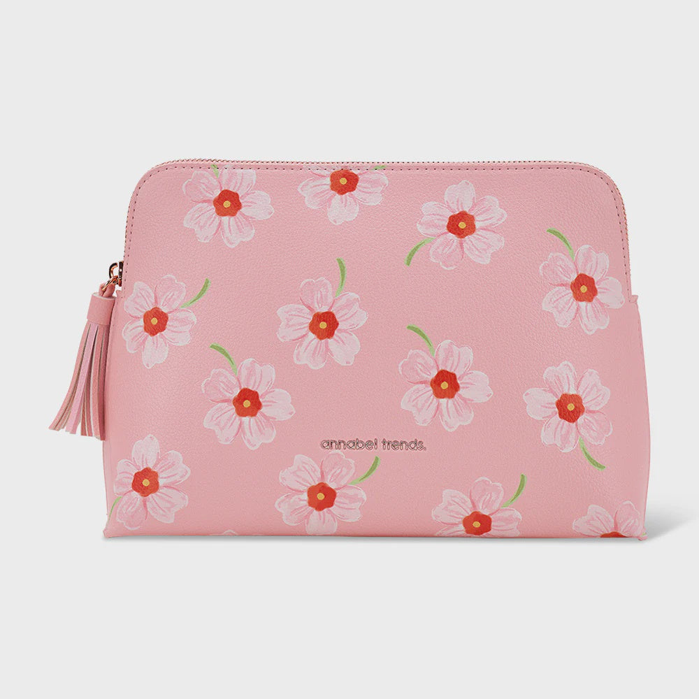 Large Vanity Bag - Meadow Blush