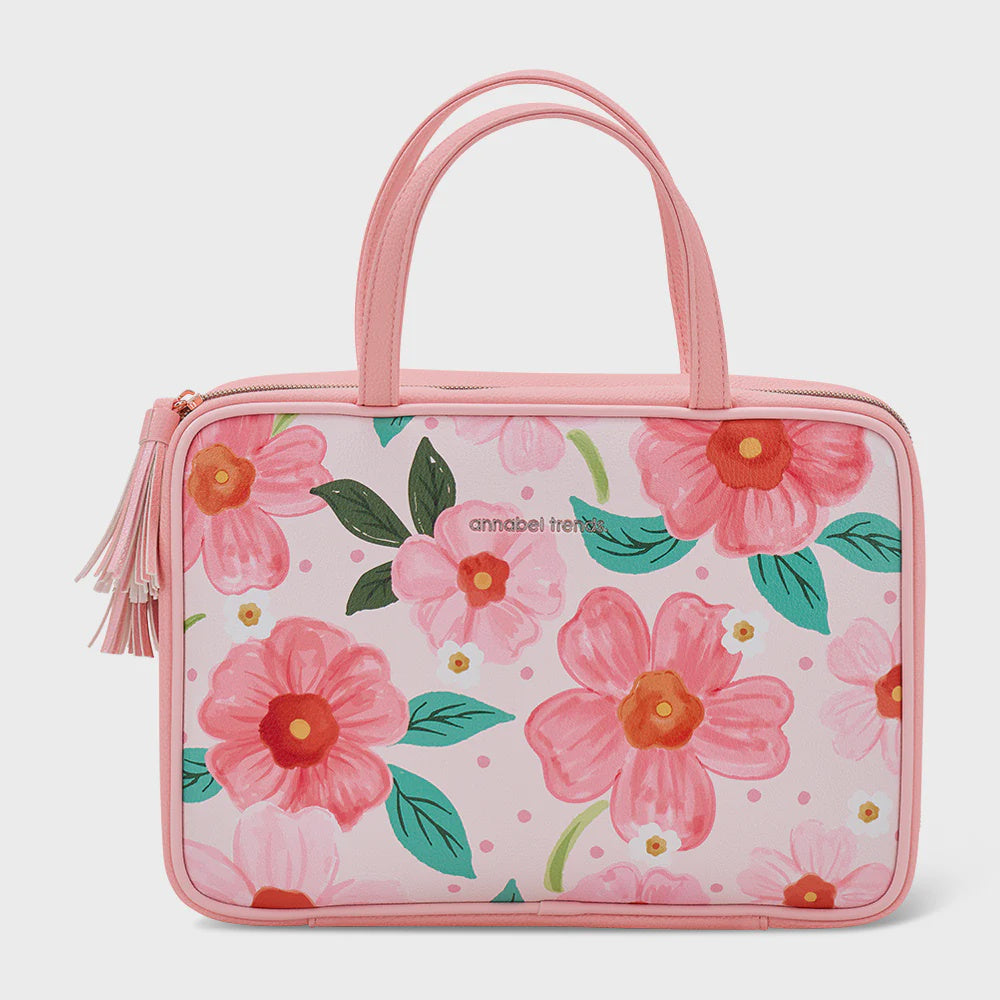 Vanity Toiletries Bag - Meadow Blush