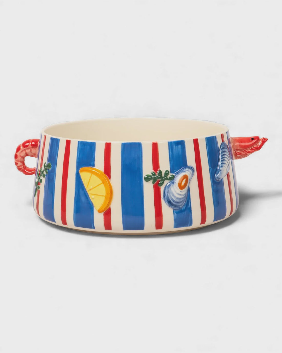 Seaview Stoneware Prawn Pot