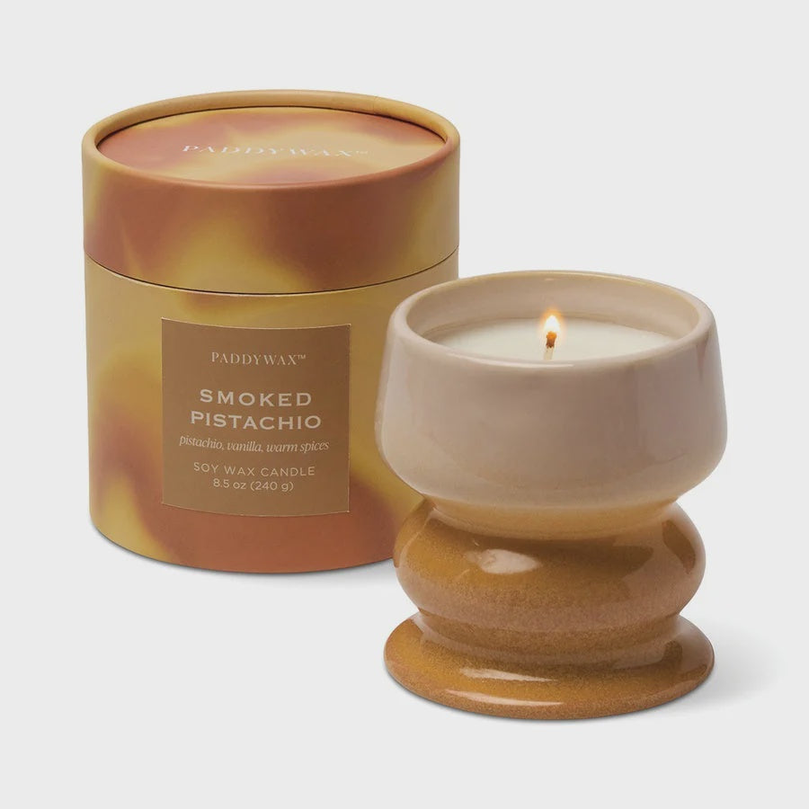 Melt Ceramic Candle - Smoked Pistachio