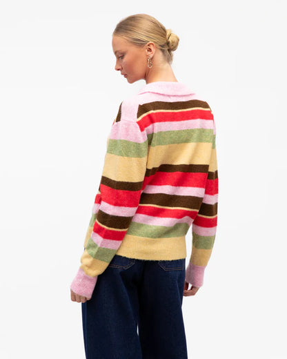 Meredith Stripe Knit Sweater