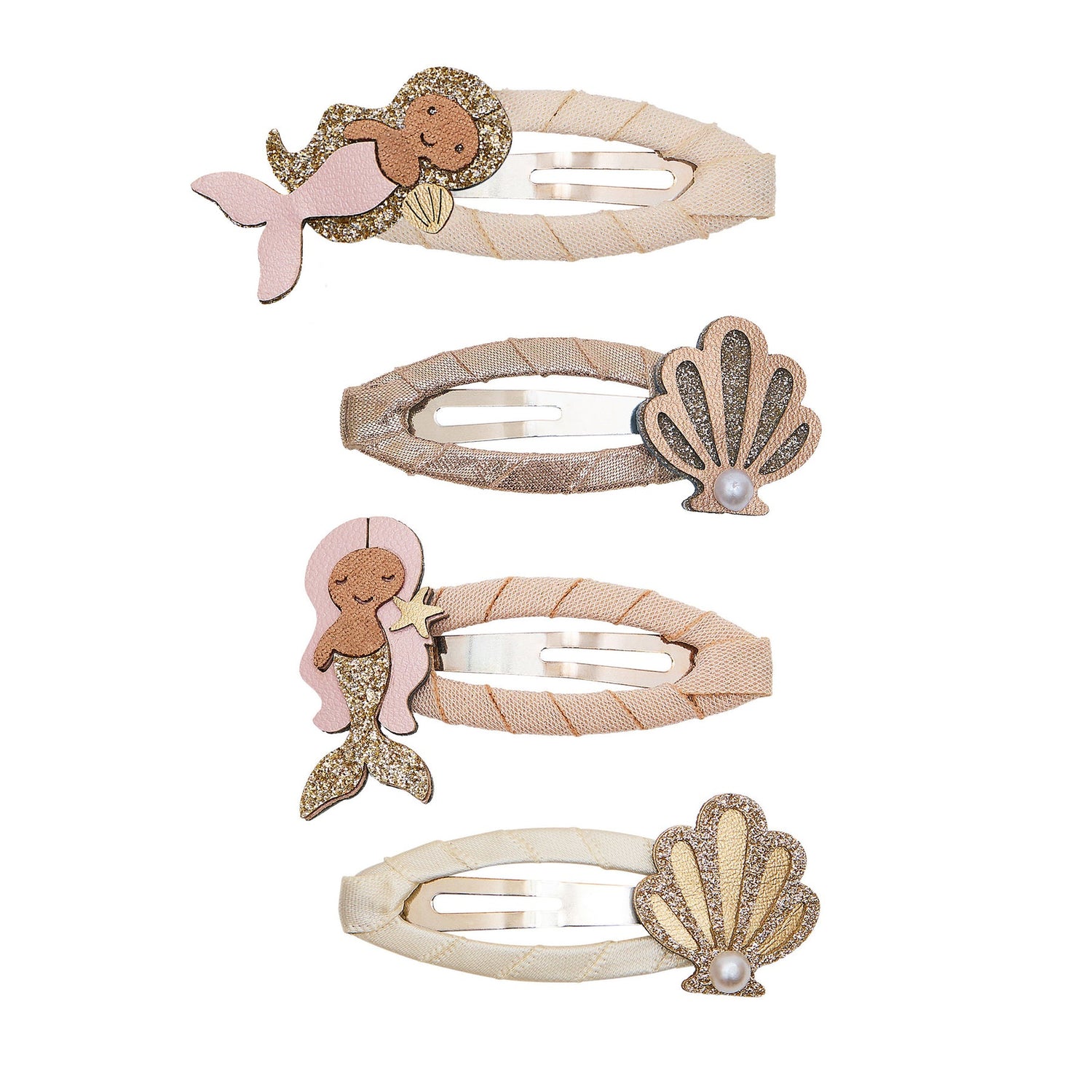 Mermaid Clic Clac Clips - Set of 4