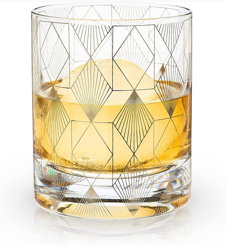 Viski Metropolis Deco Tumbler