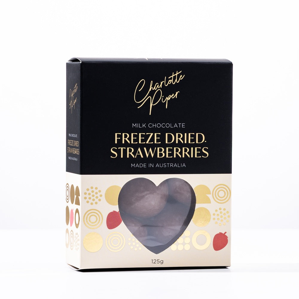 Milk Chocolate Freeze Dried Strawberries 125g