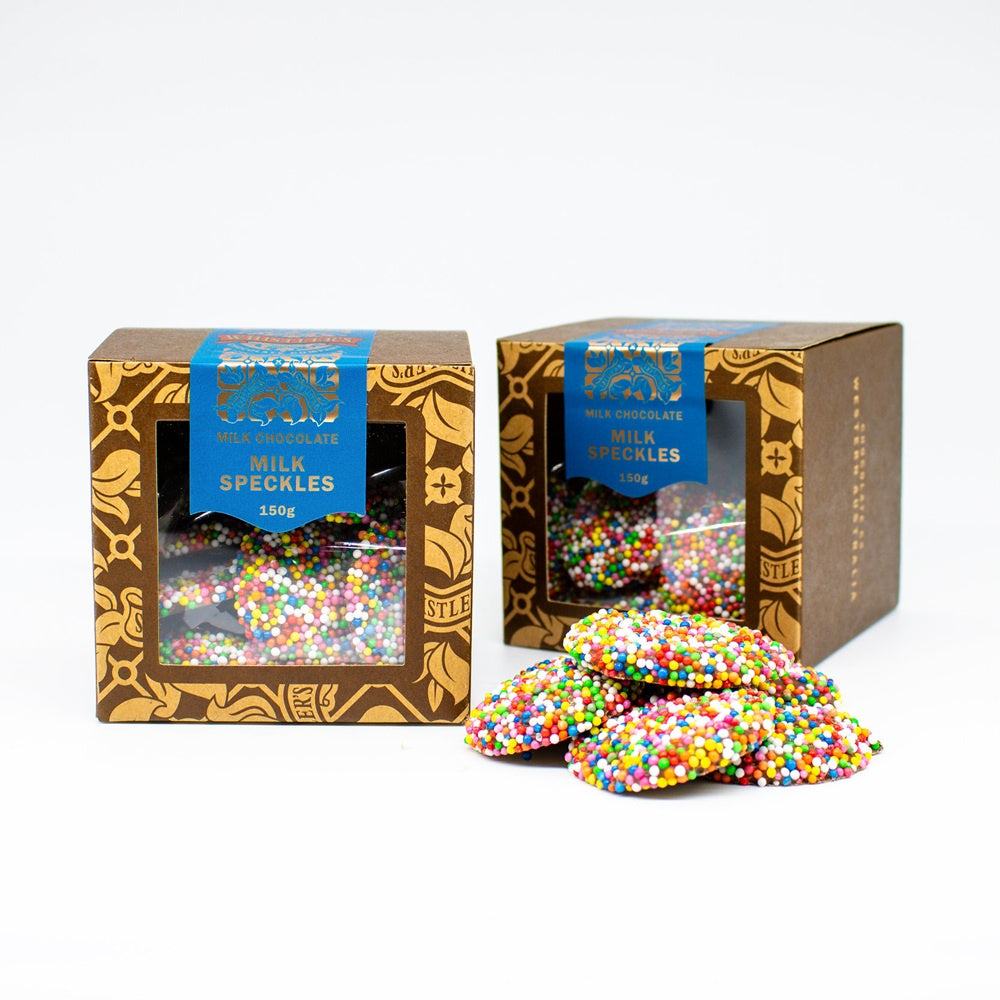 Boxed Milk Chocolate Speckles 510g