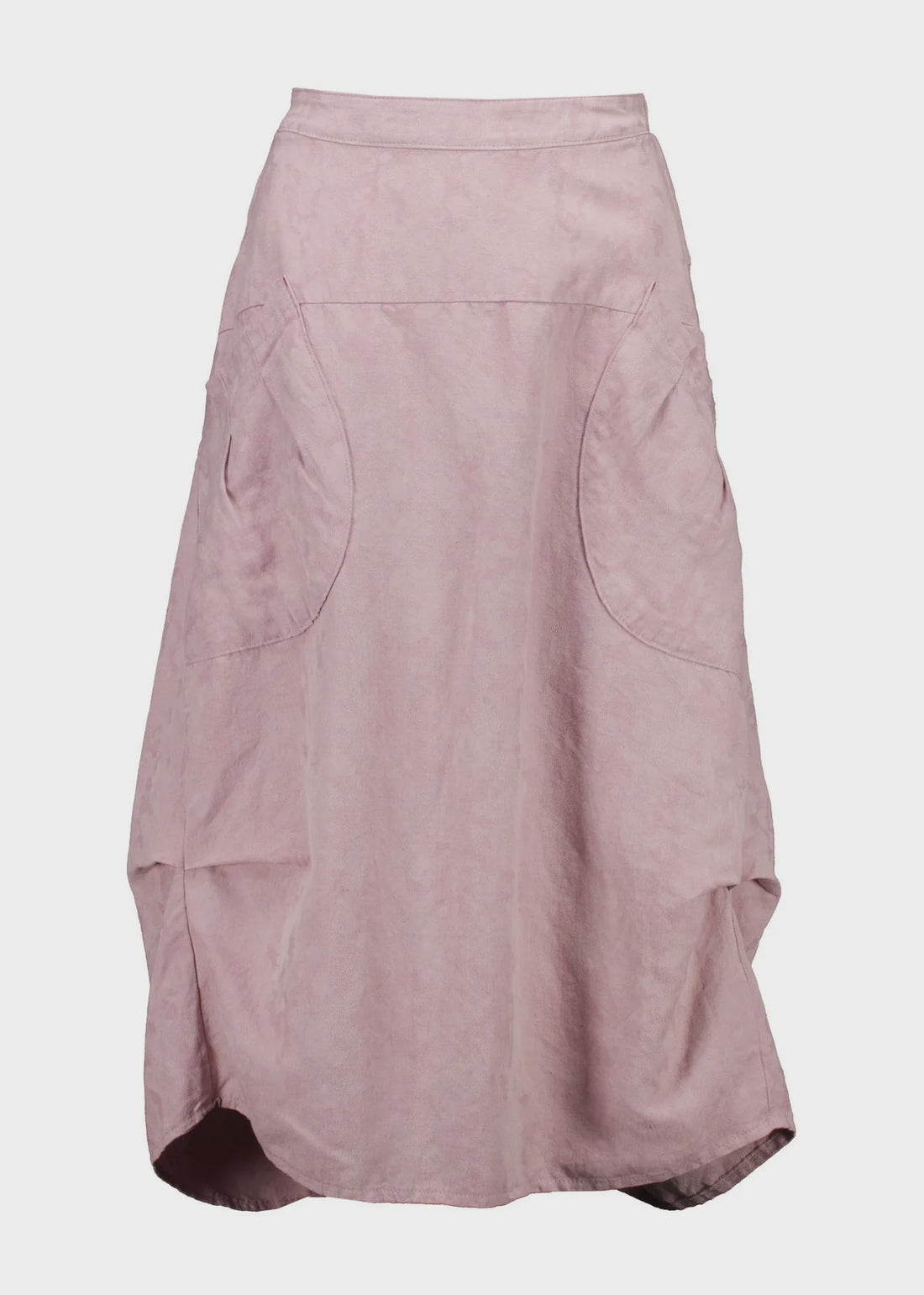 Milwaukee Del Arte Skirt - Baby Pink Demask Linen