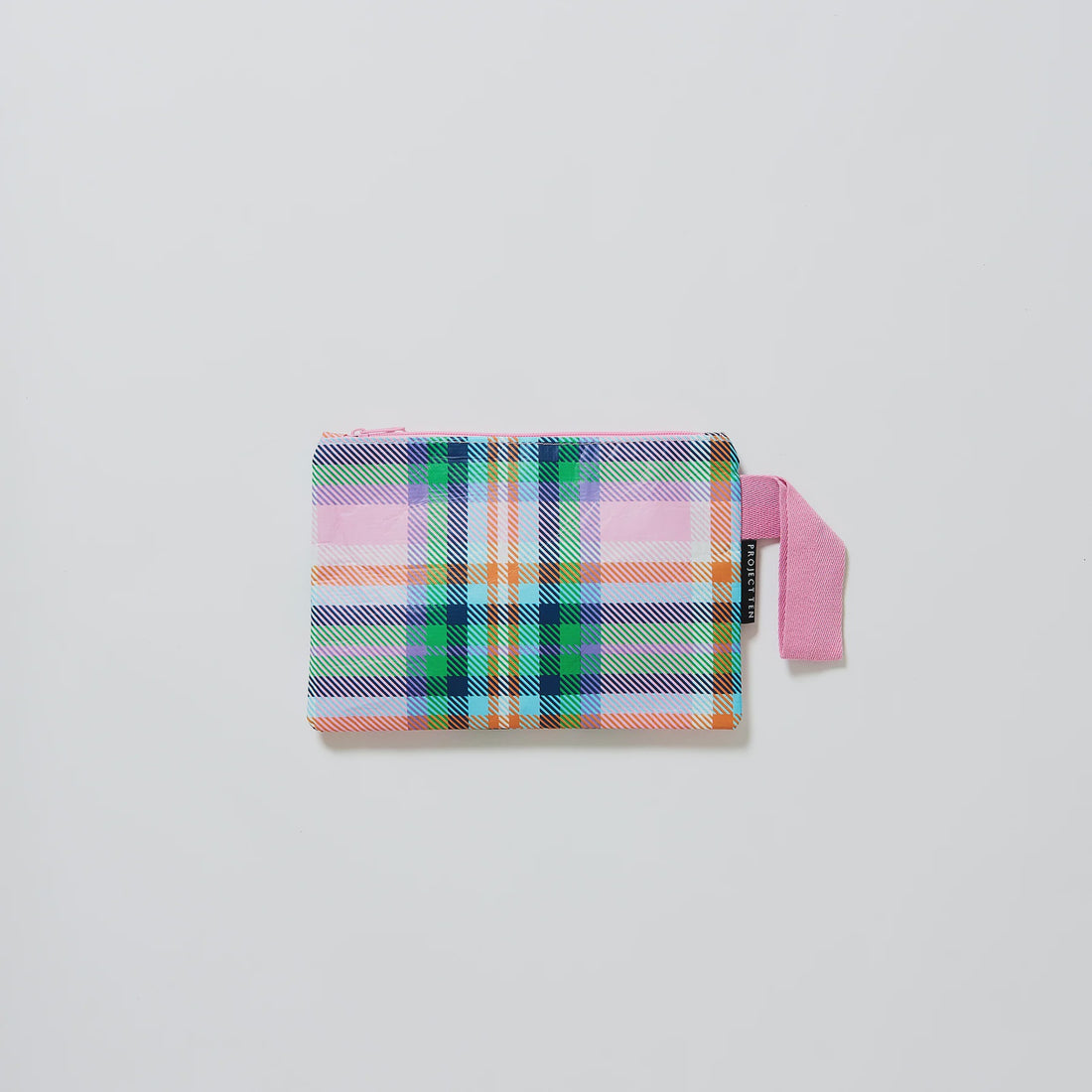 Mini Zip Pouch - Plaid